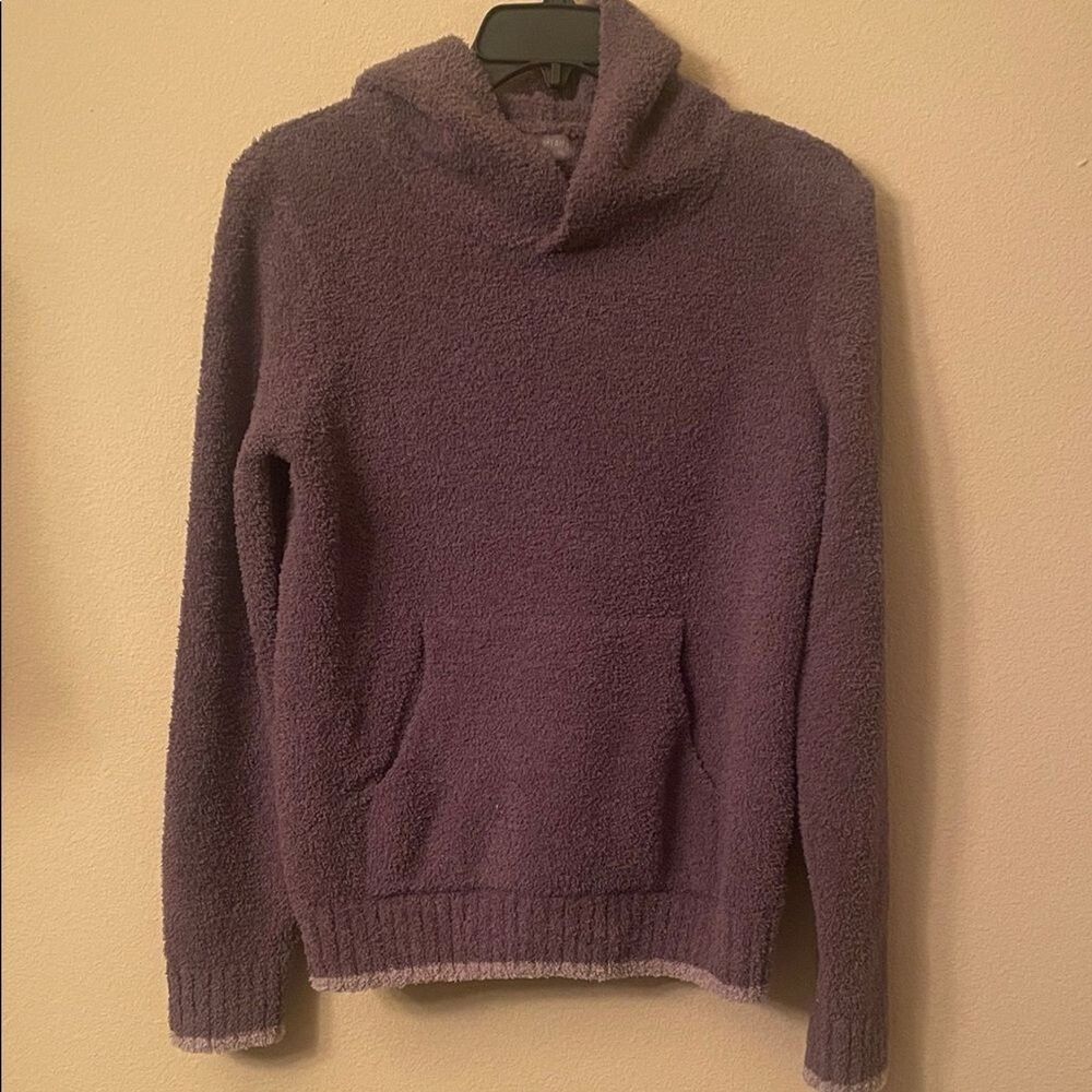 Barefoot Dreams Cozy mocha hoody size 12-14